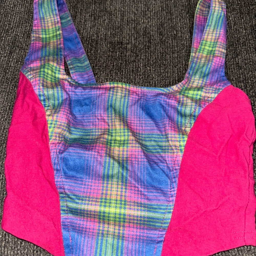 Patterned Multicolor Top - Picture 2 of 5